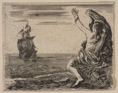 Theseus and Ariadne, from 'Game of Mythology'