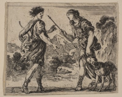 Cephalus and Procris, from 'Game of Mythology'