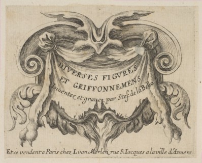 Title page, from 'Various figures and doodles'