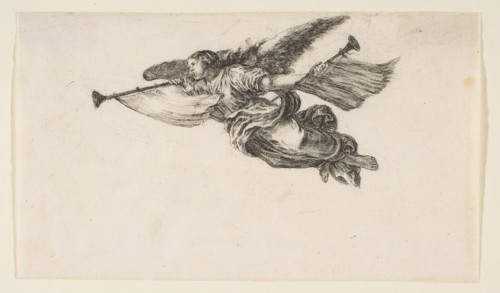 Fame, 1649-50. Creator: Stefano della Bella.
