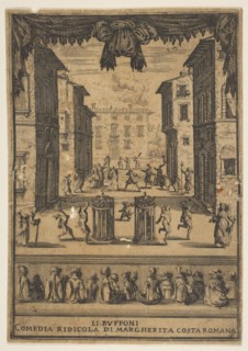 Frontispiece for the comedy 'The Buffoons'