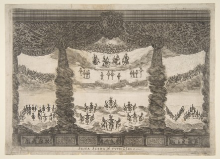 Sixth scene, the heavens, from 'The marriage of the gods'
