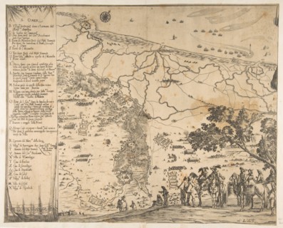 Siege of Saint-Omer, 1638. Creator: Stefano della Bella.