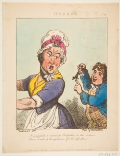 Horror, January 21, 1800. Creator: Thomas Rowlandson.