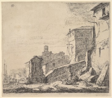 A Woman Standing by a Seated Man. Creator: Thomas Wijck.