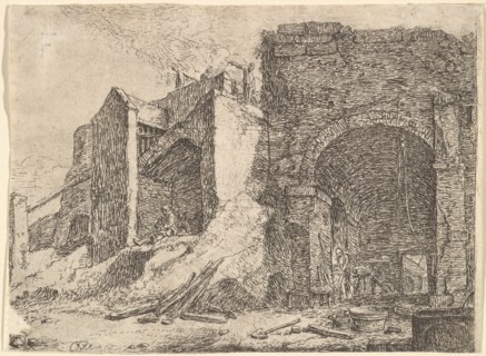 The Forge, 17th century. Creator: Thomas Wijck.