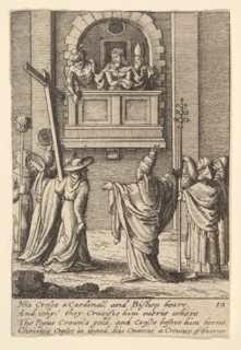 Ecce Homo, 1625-77. Creator: Wenceslaus Hollar.