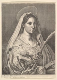 St. Catherine of Alexandria, 1644-52. Creator: Wenceslaus Hollar.