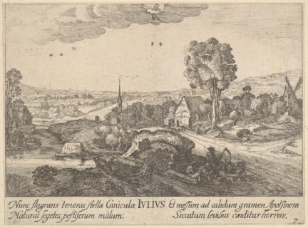 July, 1628-29. Creator: Wenceslaus Hollar.