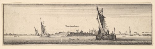Schenkenschanz, 1642-1644. Creator: Wenceslaus Hollar.