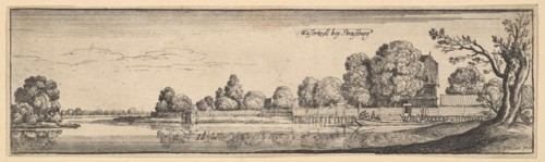 Strasbourg: The Toll House, 1625-77. Creator: Wenceslaus Hollar.