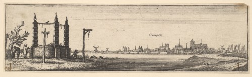 Kampen, 1642-44. Creator: Wenceslaus Hollar.