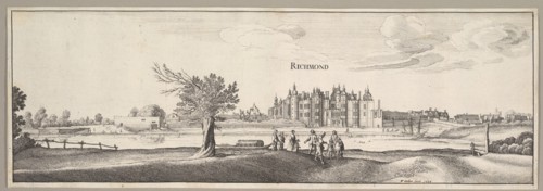 Richmond Palace, 1638. Creator: Wenceslaus Hollar.