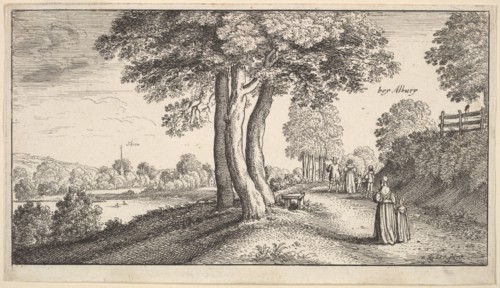 Albury, 1625-77. Creator: Wenceslaus Hollar.