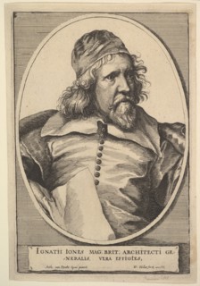 Inigo Jones, 1655. Creator: Wenceslaus Hollar.
