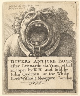 Title Page, Divers Anticke Faces, 1677. Creator: Wenceslaus Hollar.