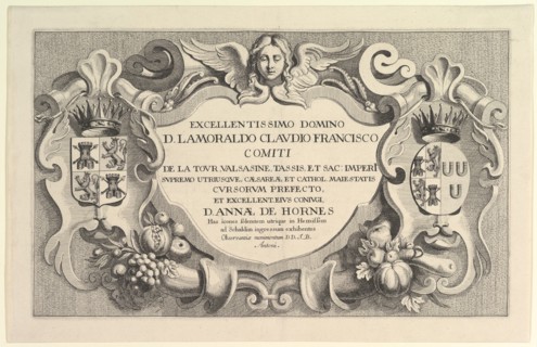 Title to the Entry into Hemissem, 1625-77. Creator: Wenceslaus Hollar.