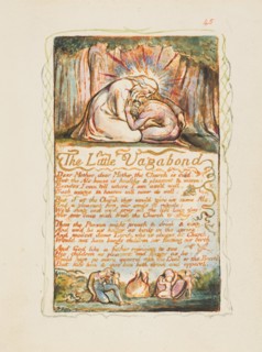 Songs of Innocence and of Experience: The Little Vagabond, ca. 1825. Creator: William Blake.