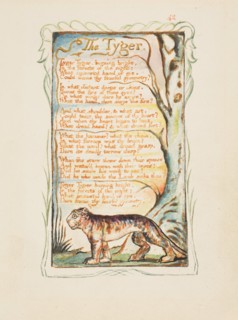 Songs of Innocence and of Experience: The Tyger, ca. 1825. Creator: William Blake.