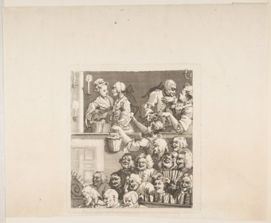 The Laughing Audience, December 1733. Creator: William Hogarth.