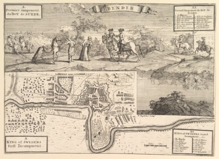 Charles XII at Bender