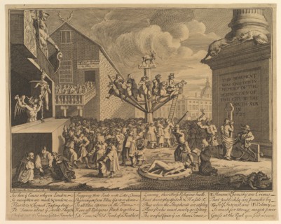 The South Sea Scheme, 1722. Creator: William Hogarth.