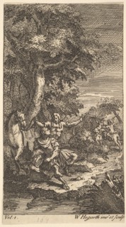 Cassandra, Frontispiece, Vol. 1, 1725. Creator: William Hogarth.