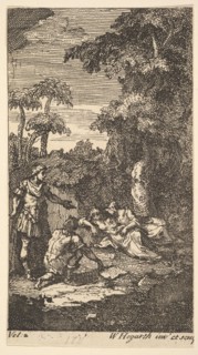 Cassandra, Frontispiece, Vol. 2:, 1725. Creator: William Hogarth.