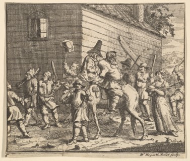 Hudibras and Ralpho Made Prisoners and Carried to the Stocks