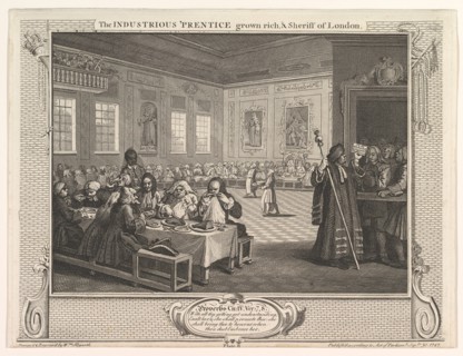 The Industrious 'Prentice Grown Rich and Sheriff of London