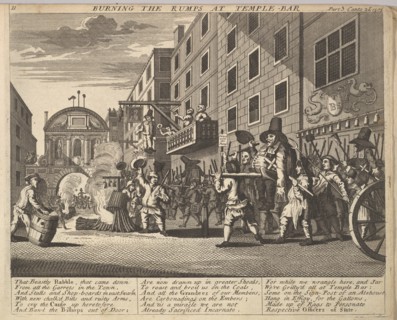 Burning the Rumps at Temple Bar
