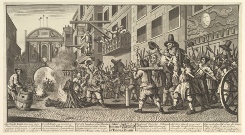 Burning the Rumps at Temple Bar