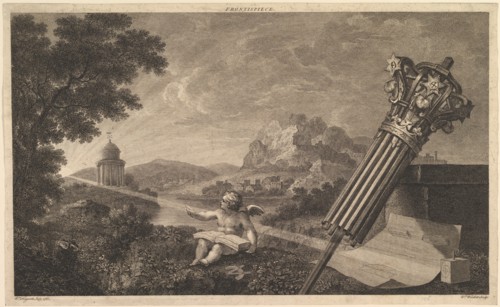 Frontispiece to Joshua Kirby's "Perspective of Architecture"