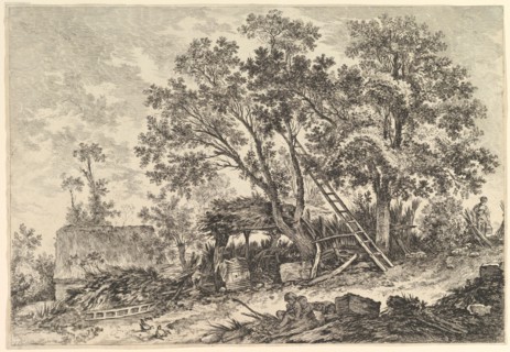 IIe. Vue de Fronville (2nd View of Fronville), 18th century. Creator: William Wynne Ryland.
