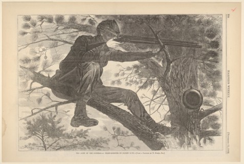 The Army of the Potomac - A Sharp-Shooter on Picket Duty