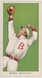 Becker, Boston, National League, from the White Border series