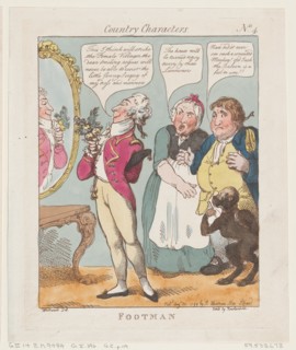 Footman, August 30, 1799.