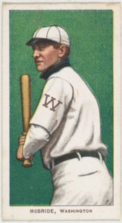 McBride, Washington, American League, from the White Border series
