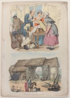 Plate 5, from "World in Miniature", 1816.