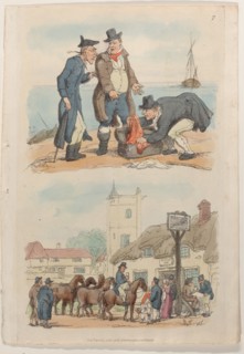 Plate 7, from "World in Miniature", 1816.