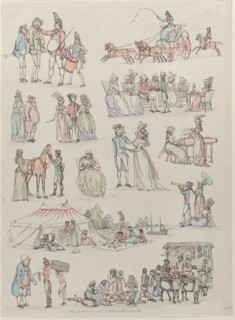 Plate 7, Outlines of Figures, Landscapes and Cattle...for the Use of Learners, June 27, 1790.