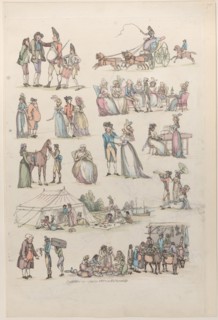 Plate 7, Outlines of Figures, Landscapes and Cattle...for the Use of Learners, June 27, 1790.