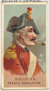 Soldier, French Revolution, from World's Smokers series
