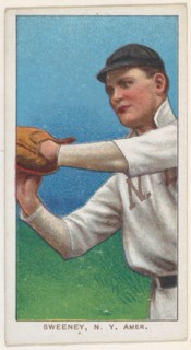 Sweeney, New York, American League, from the White Border series