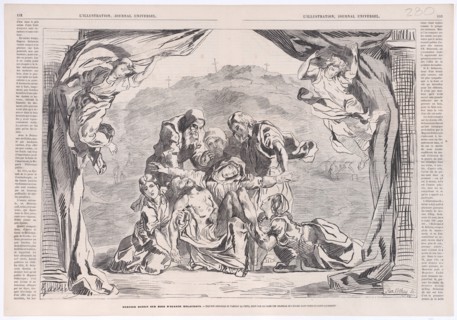 La Pietà, from "L'Illustration", August 29, 1863.