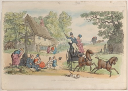 Plate 13, from "World in Miniature", 1816.
