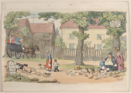Plate 32, from "World in Miniature", 1816.
