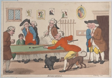 Billiards, March 1, 1803.
