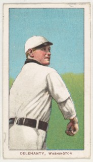 Delehanty, Washington, American League, from the White Border series