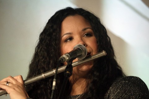 Kyla Brox, Kyla Brox Duo, Crawley Blues Club Hawth Crawley West Sussex, 14 Feb 2020.